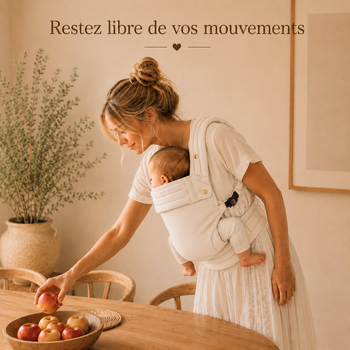 Porte-bébé noir - Doucly Onyx