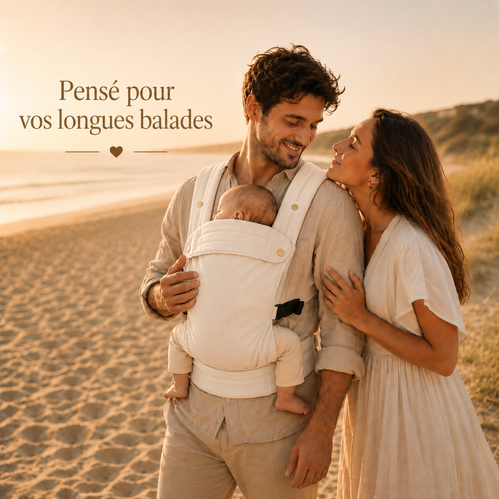 Porte-bébé noir - Doucly Onyx