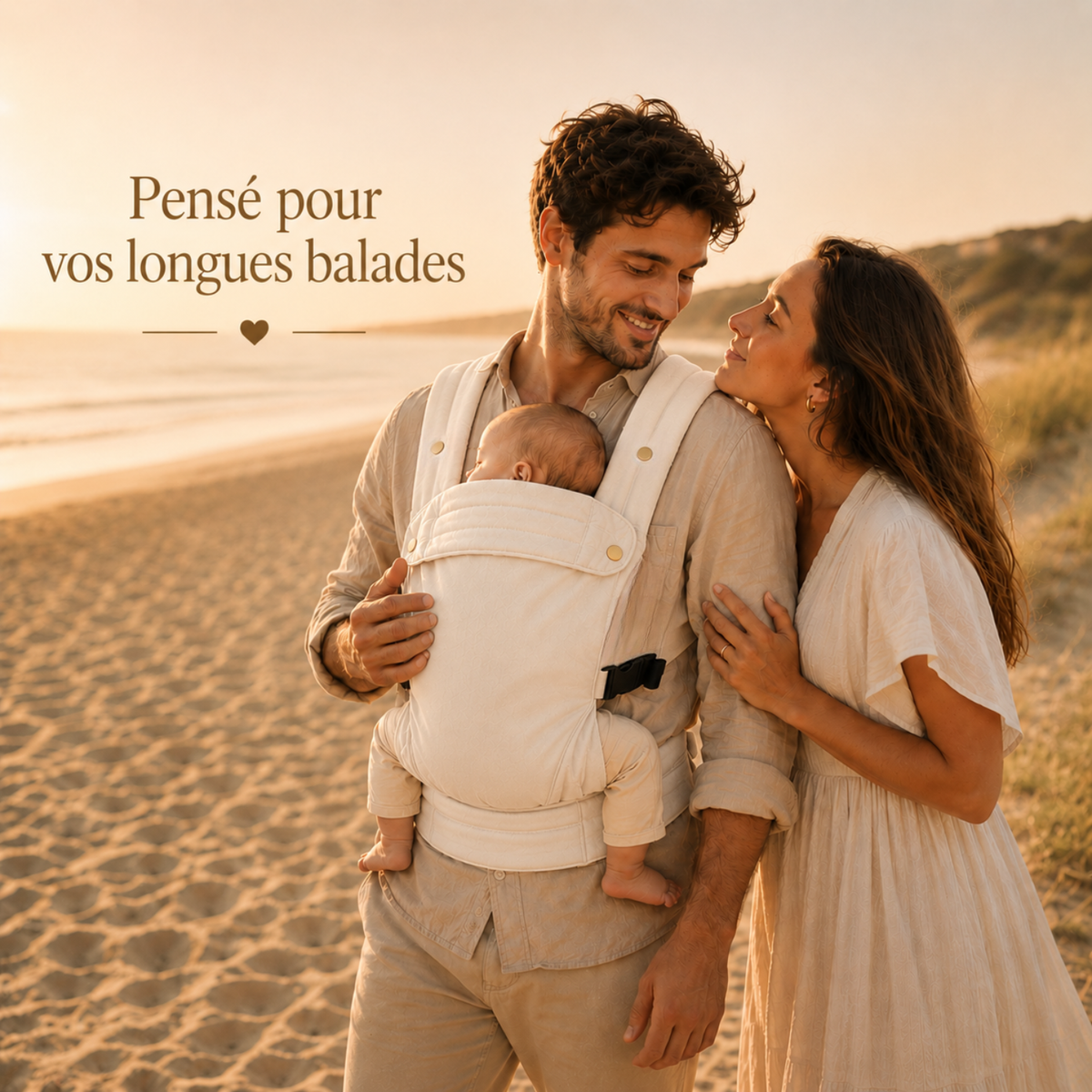 Porte-bébé noir - Doucly Onyx