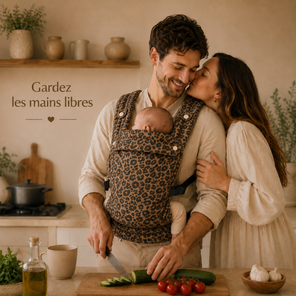Porte-bébé noir - Doucly Onyx