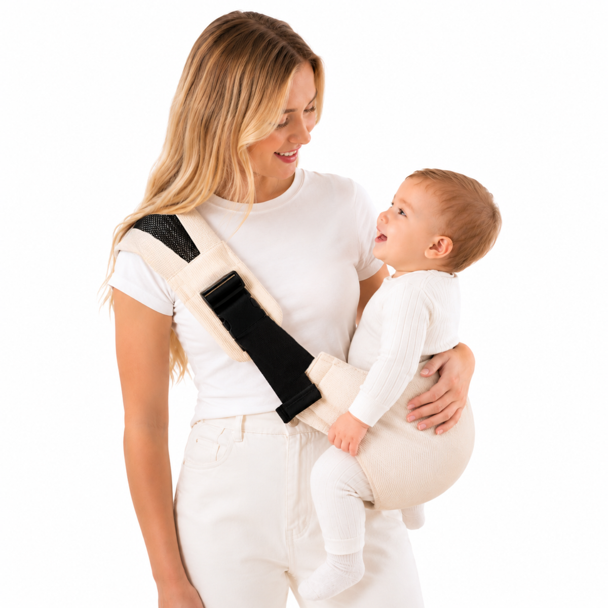 Porte-bébé beige – Doucly Coco